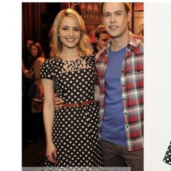 Anthropologie Maeve Nikola Polka Dot Mini Dress | Black White | Size 4 - Picture 14 of 14